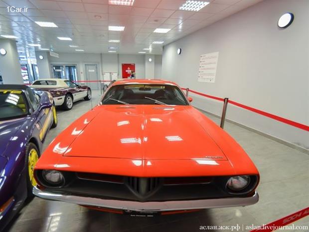 زیبا‌ترین موزه خودرو در روسیه!